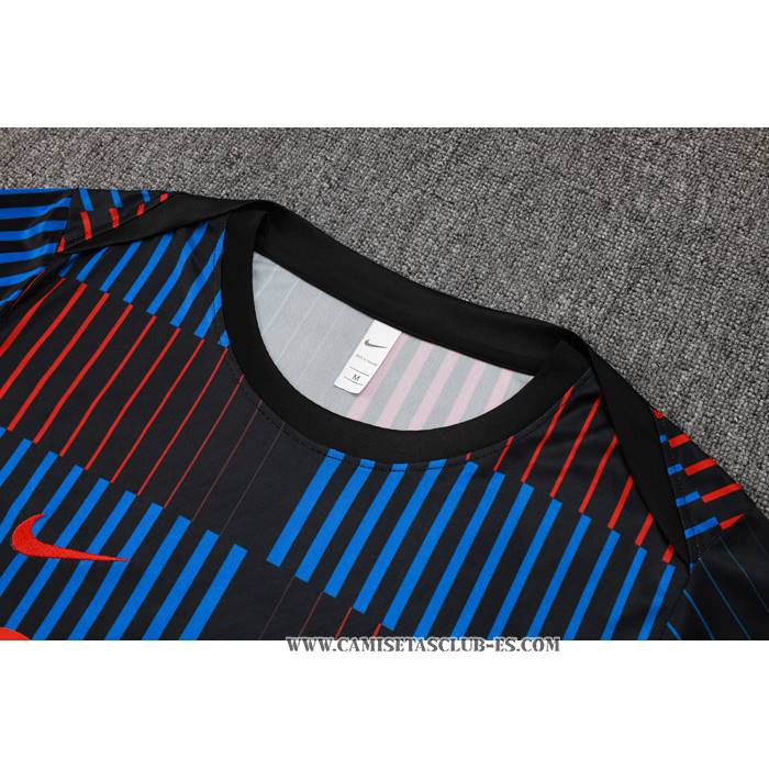 Chandal del Barcelona 2024 Manga Corta Azul - Pantalon Corto